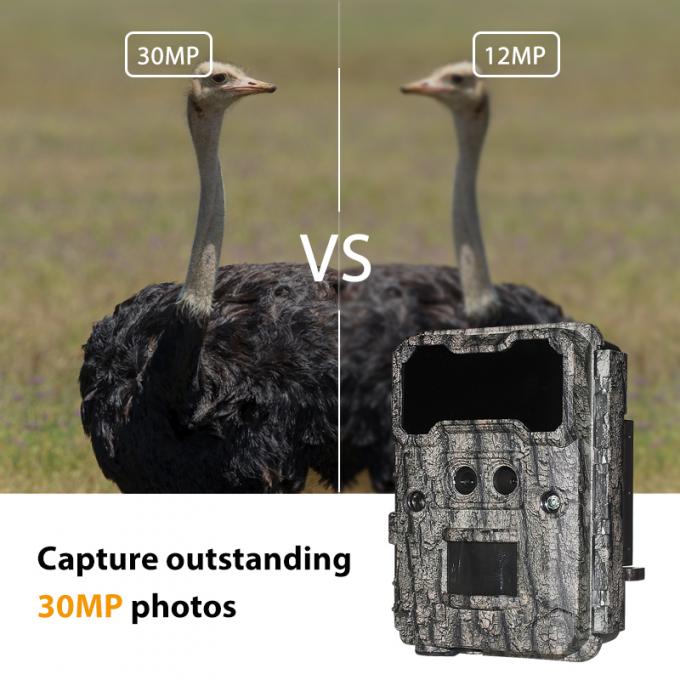 Инфракрасная охотничья камера 30MP1080P Двухобъективные игровые камеры для наружной дикой природы Водостойкая инфракрасная камера 940nm 2