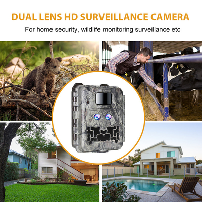 Камера 13MP CMOS следа живой природы объектива 1080P DC12V двойная отсутствие кулачка зарева