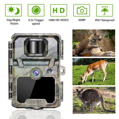 KW571 Factory OEM ODM Mini Wildlife Scouting Timelapse Trail Camera IP67 С сенсором CMOS без свечения и памятью SD Ночное видение