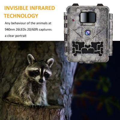 KW561 Trail Infra Cam Mini 30MP 0.25s Скорость 4K видео разрешение водонепроницаемый датчик CMOS SD Me