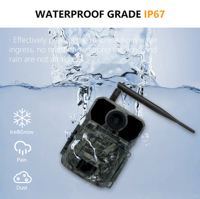 32MP 4G Trail Camera с быстрым 0.2s Trigger Time и режимами фото/видео/фото-видео для универсальных