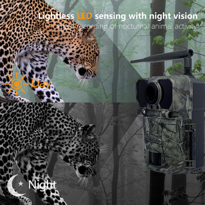 32MP 4G Trail Camera с быстрым 0.2s Trigger Time и режимами фото/видео/фото-видео для универсальных