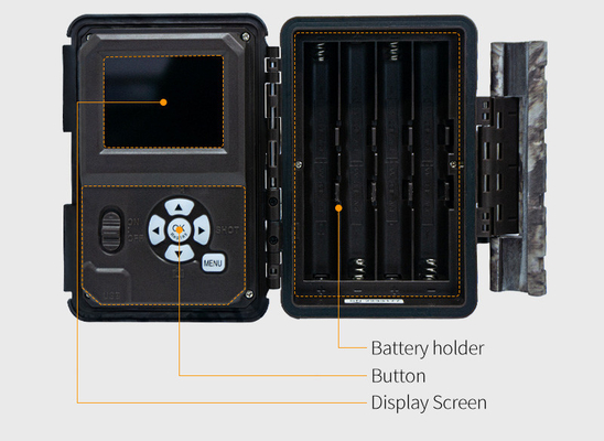 KW865 WIFI Скрытая камера Внешняя беспроводная охотничья камера IP67 20MP Камера следа, которая отправляет фотографии к вам