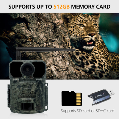 Беспроводная пробная камера 4G OEM/ODM KW895 30MP 0.25s скорость запуска встроена в SIM-карту IP67