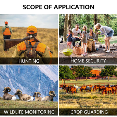 Профессиональная охотничья камера с автоматическим IR-резанием и удалением и 450 мм микрообъективной поддержкой для четких и подробных изображений дикой природы