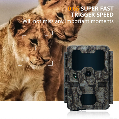 KW865 WIFI Скрытая камера водонепроницаемая IP67 20MP 0.6s скорость запуска до 512GB хранилища ночного видения камера