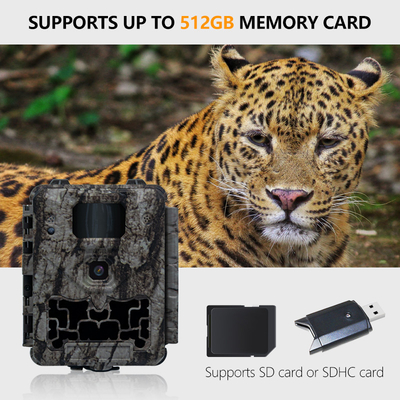 Trail Camera KW561 30MP 0.25s триггер Скорость 4K Видео разрешение водонепроницаемая IP67 до 512GB хранилища скоунтинговая камера