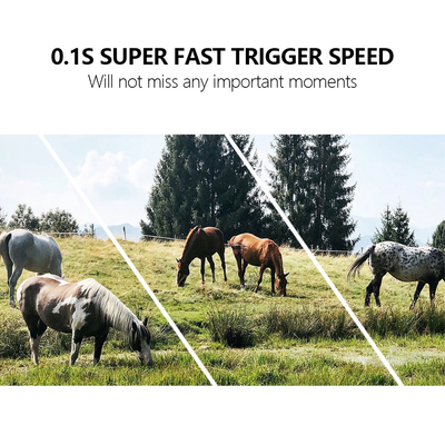 2024 Новейшая беспроводная 4G камера KW896 30MP 0.15s скорость пуска 100ft ночной диапазон водонепроницаемая IP65 охотничья камера