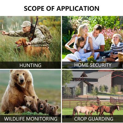 Настраиваемые HD охотничьи камеры для разведки дикой природы с поддержкой 512 ГБ карт памяти