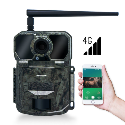 Камера для охоты 4G KW896 с антенной 100ft Night Range 32MP 2K камера для дикой природы 4g
