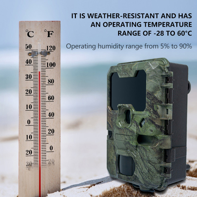 WIFI Trail Camera KW866 OEM/ODM 0.25s Скорость захвата водонепроницаемая IP67 до 512GB Хранение 32MP 4K при 30fps Камера дикой природы