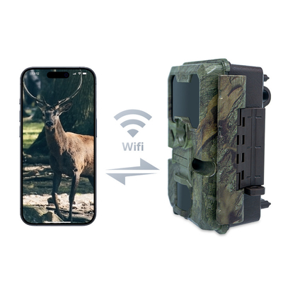WIFI охотничья камера KW866 водонепроницаемая IP67 OEM/ODM до 512 ГБ Хранилище SD Карта памяти 32MP 4K камера дикой природы