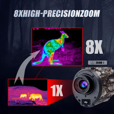 Монокуляр высокопроизводительной термоизоляции с суперразрешением AI и 10-часовым сроком службы батареи для наружных мероприятий и наблюдения