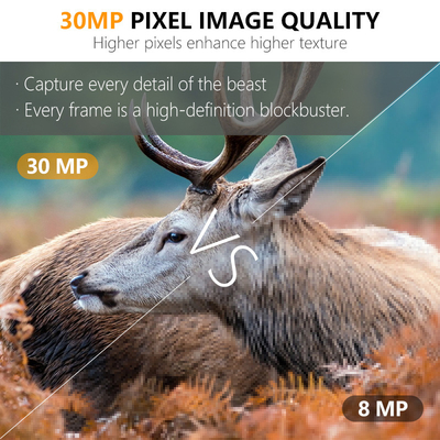 Скрытая камера с двойным объективом KW696 OEM/ODM 0.4s спусковой механизм 1080P/30MP водонепроницаемый IP67 100ft ночной диапазон для охоты на дикую природу