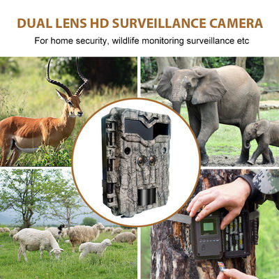 HD охотничьи камеры Keepguard Двухобъективная 32MP без свечения светодиодная камера 1080P Ночное видение охотничьи игры Камера для дикой природы