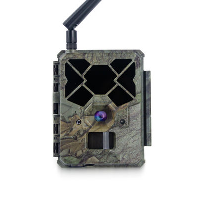 Удаленно управляемая охотничья камера 4G KW886 с возможностью видео 1080p и ночной дальностью 120 футов