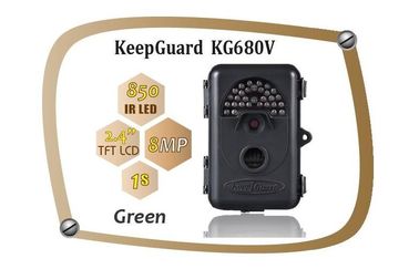 Водоустойчивая камера KeepGuard 680NV движения живой природы камеры IP54 8MP пробная