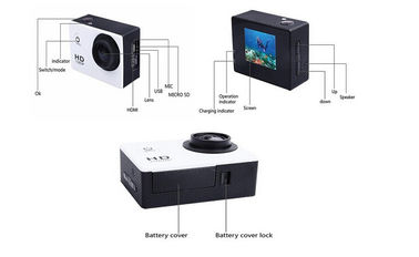 Камкордер ныряя 30M действия спорт WiFi DV 1080P полный HD водоустойчивое