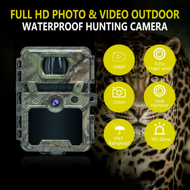 KW571 Factory OEM ODM Mini Wildlife Scouting Timelapse Trail Camera IP67 С сенсором CMOS без свечения и памятью SD Ночное видение