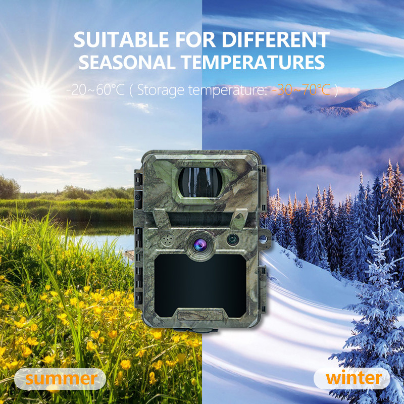 KW571 Factory OEM ODM Mini Wildlife Scouting Timelapse Trail Camera IP67 С сенсором CMOS без свечения и памятью SD Ночное видение