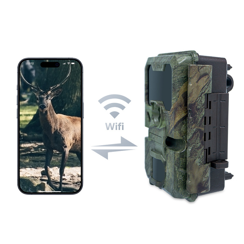 WIFI охотничья камера KW866 водонепроницаемая IP67 OEM/ODM до 512 ГБ Хранилище SD Карта памяти 32MP 4K камера дикой природы
