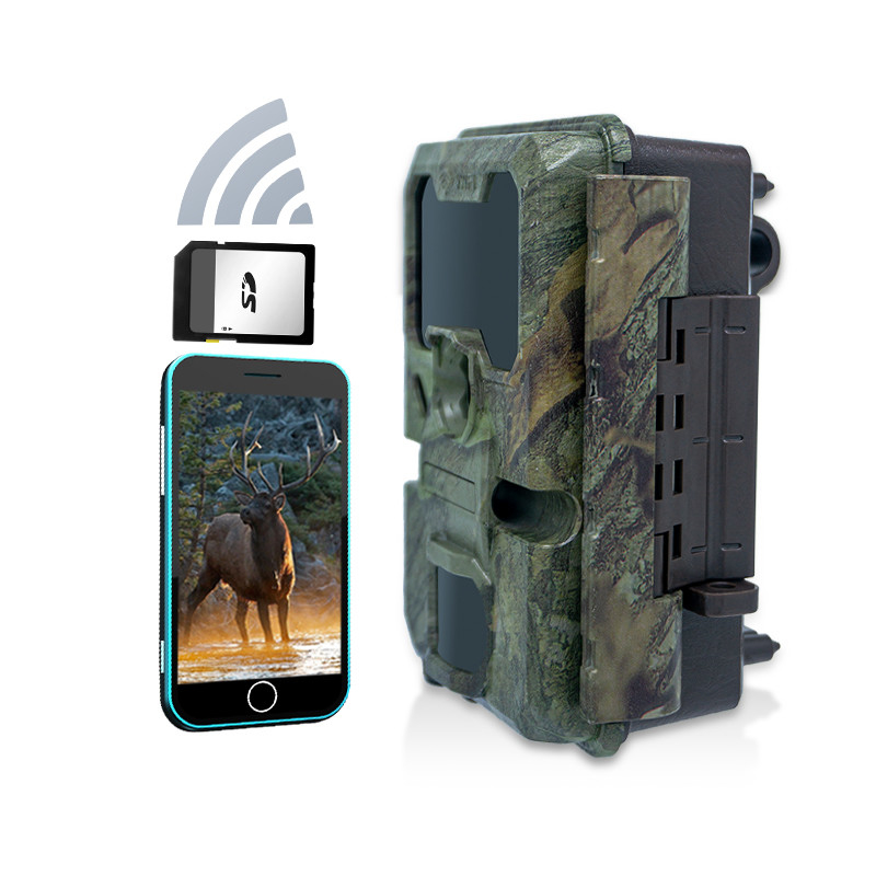 Камера WIFI KW866 водонепроницаемая IP67 OEM/ODM до 512 ГБ Хранилище SD Карта памяти 32MP 4K камера дикой природы