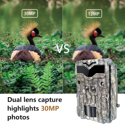 Новая KW698A 4K Trail Camera Dual Sensors IP67 No Glow AA Alkaine Batteries Wildlife Outdoor Hunting Camera